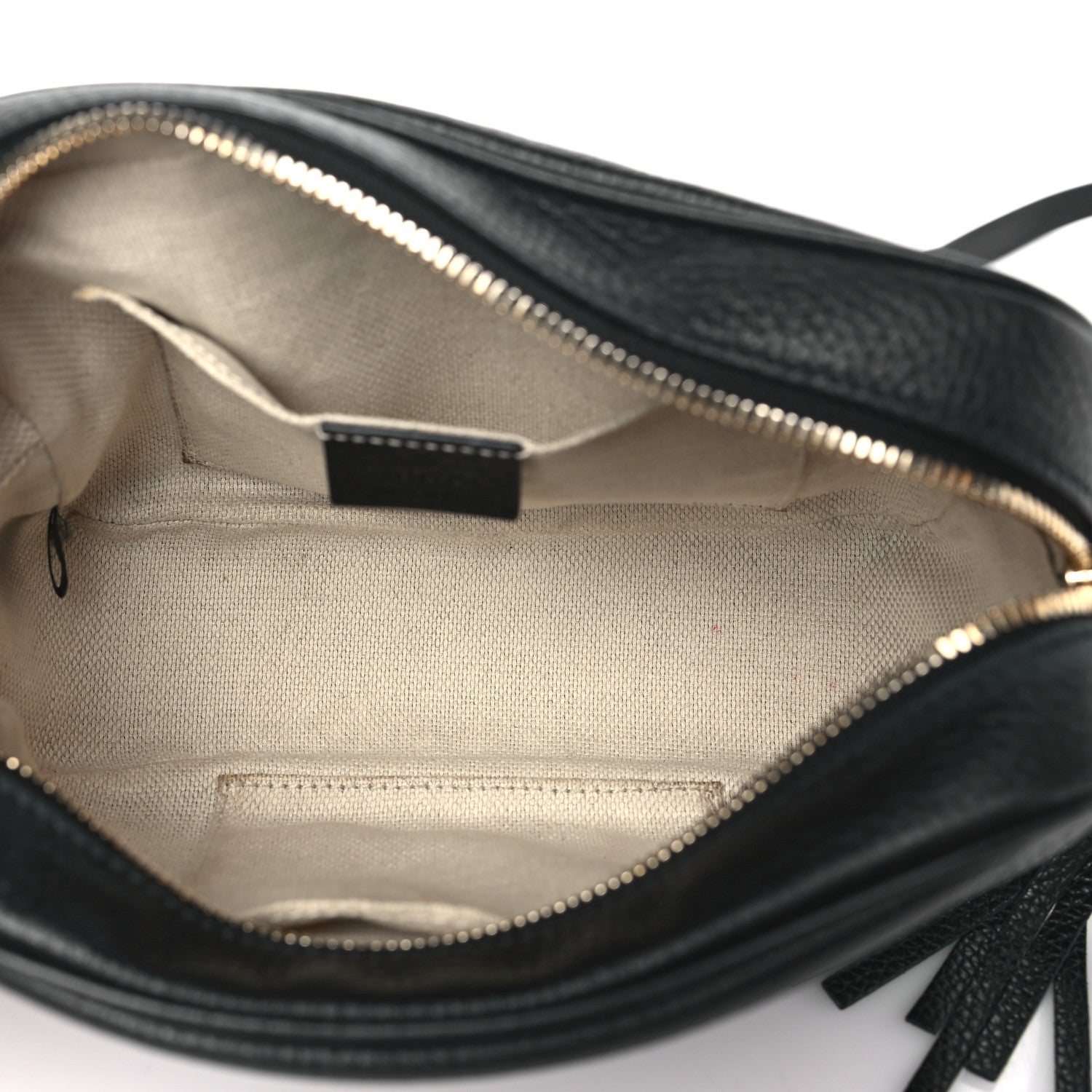 Gucci Pebbled Calfskin Small Soho Disco Bag Black 5 of 10