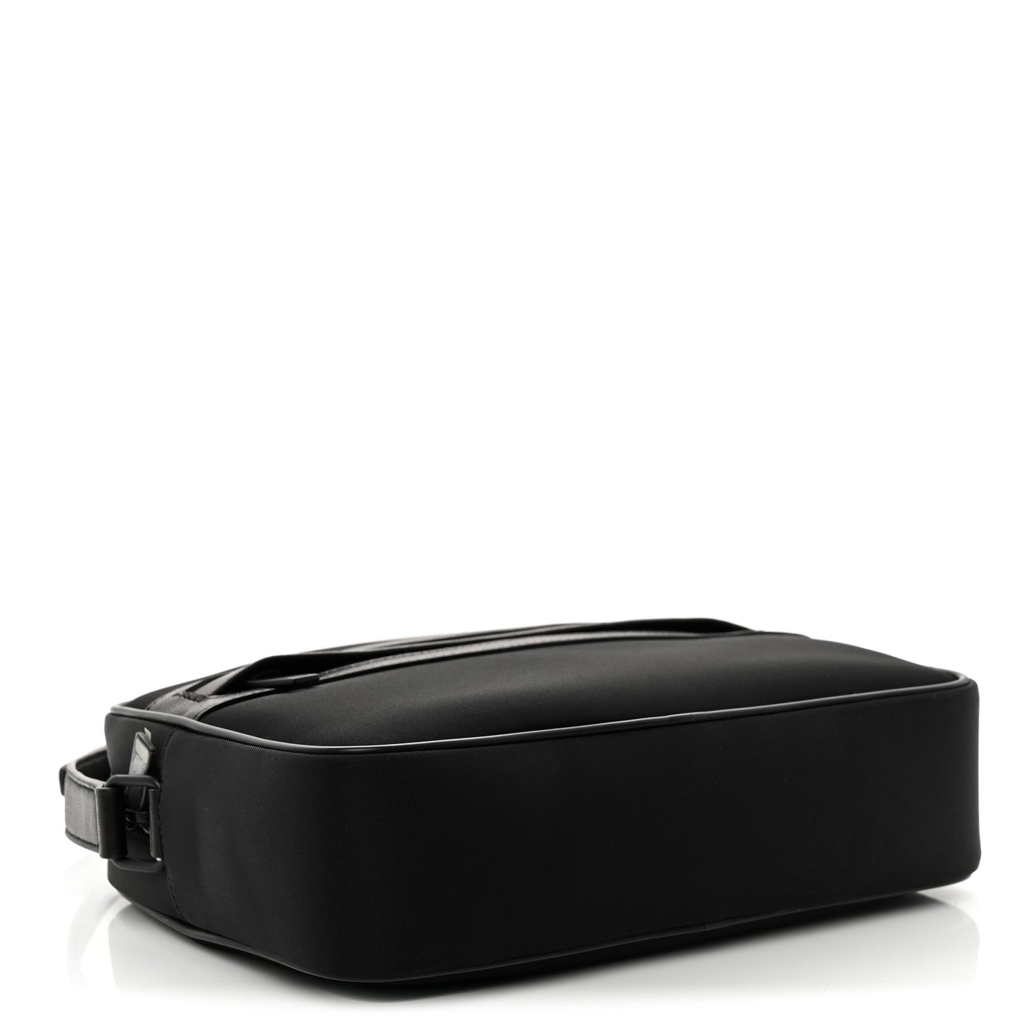 Saint Laurent Lambskin Nylon Small Camp Camera Bag Black 4 of 10