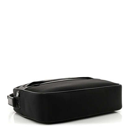 Saint Laurent Lambskin Nylon Small Camp Camera Bag Black 4 of 10