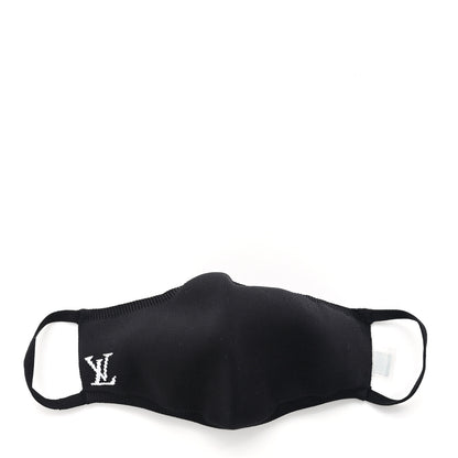 Louis Vuitton LV Initials Knit Face Mask Black 3 of 8