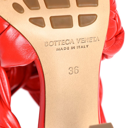 Bottega Veneta Shiny Nappa Intrecciato The Board Sandals 36 Nail Polish 6 of 7