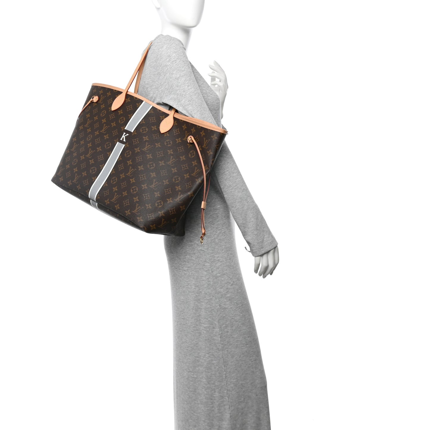 Monogram My LV Heritage Neverfull GM Gris White