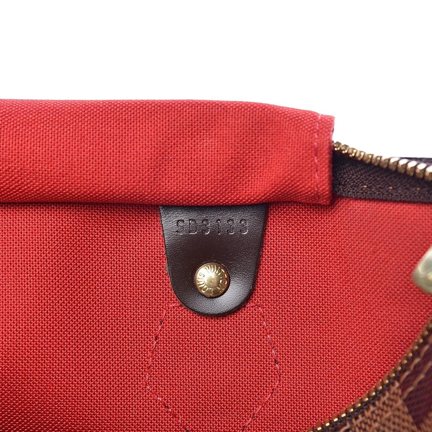 Louis Vuitton Damier Ebene Speedy Bandouliere 30 7 of 11