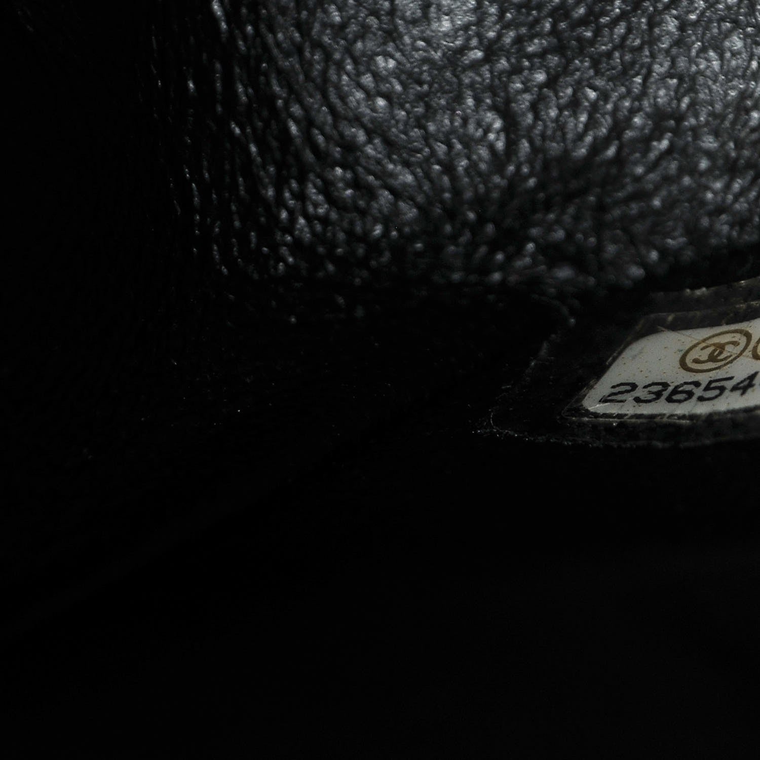 Chanel Crumpled Calfskin Quilted Medium Double Flap So Black 10 of 10