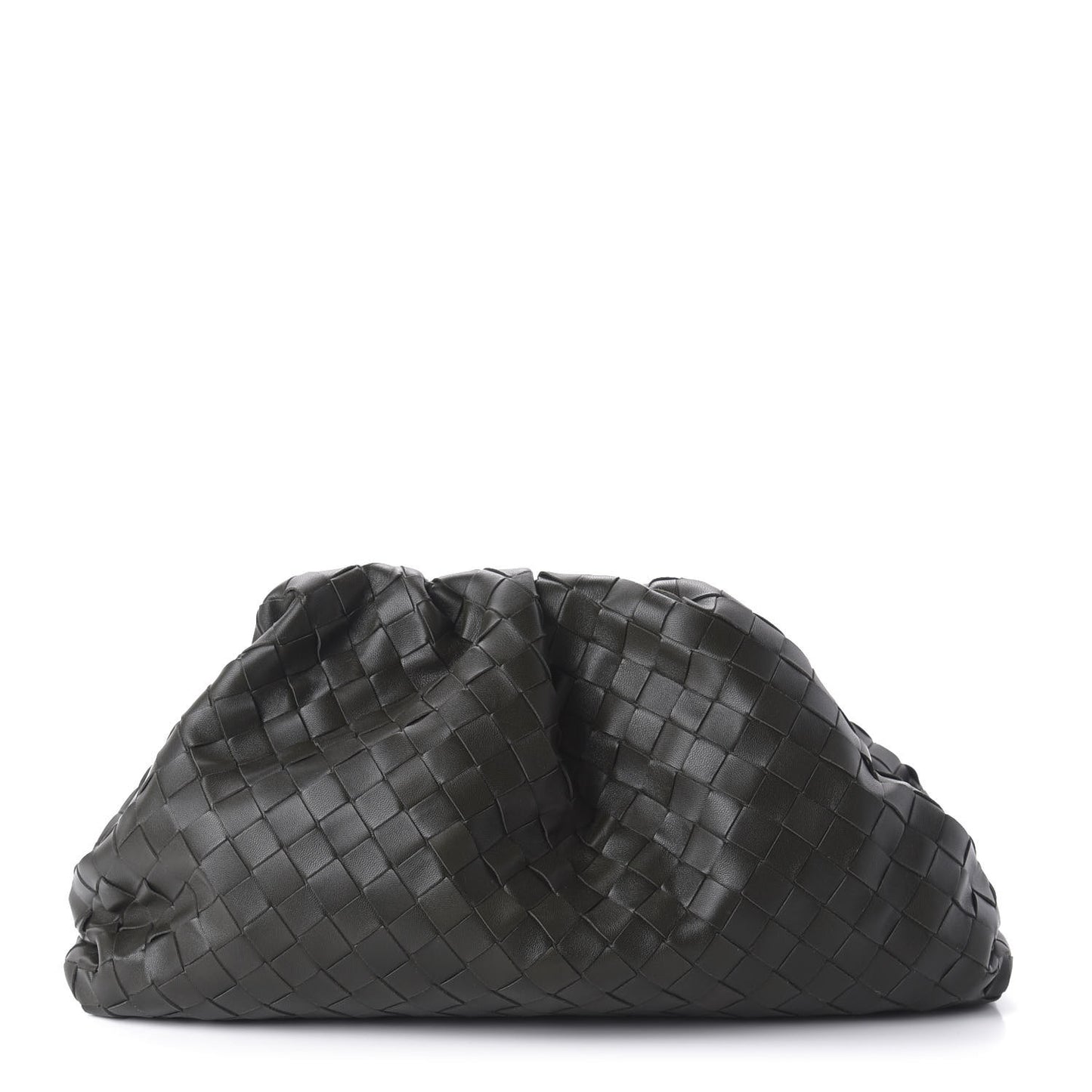 Nappa Maxi Intreccio The Pouch Oversized Clutch Camping