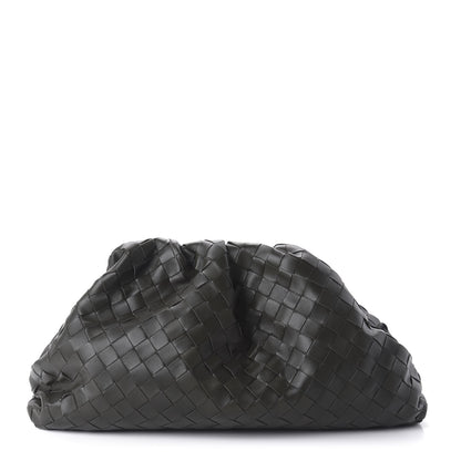 Bottega Veneta Nappa Maxi Intreccio The Pouch Oversized Clutch Camping 1 of 9