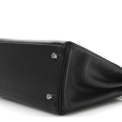 Hermes Togo Kelly Retourne 28 Black 10 of 12