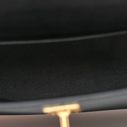 Hermes Epsom Mini Kelly Sellier 20 Black 5 of 11