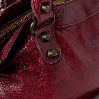 Balenciaga Agneau Classic Hardware First Bordeaux 13 of 14