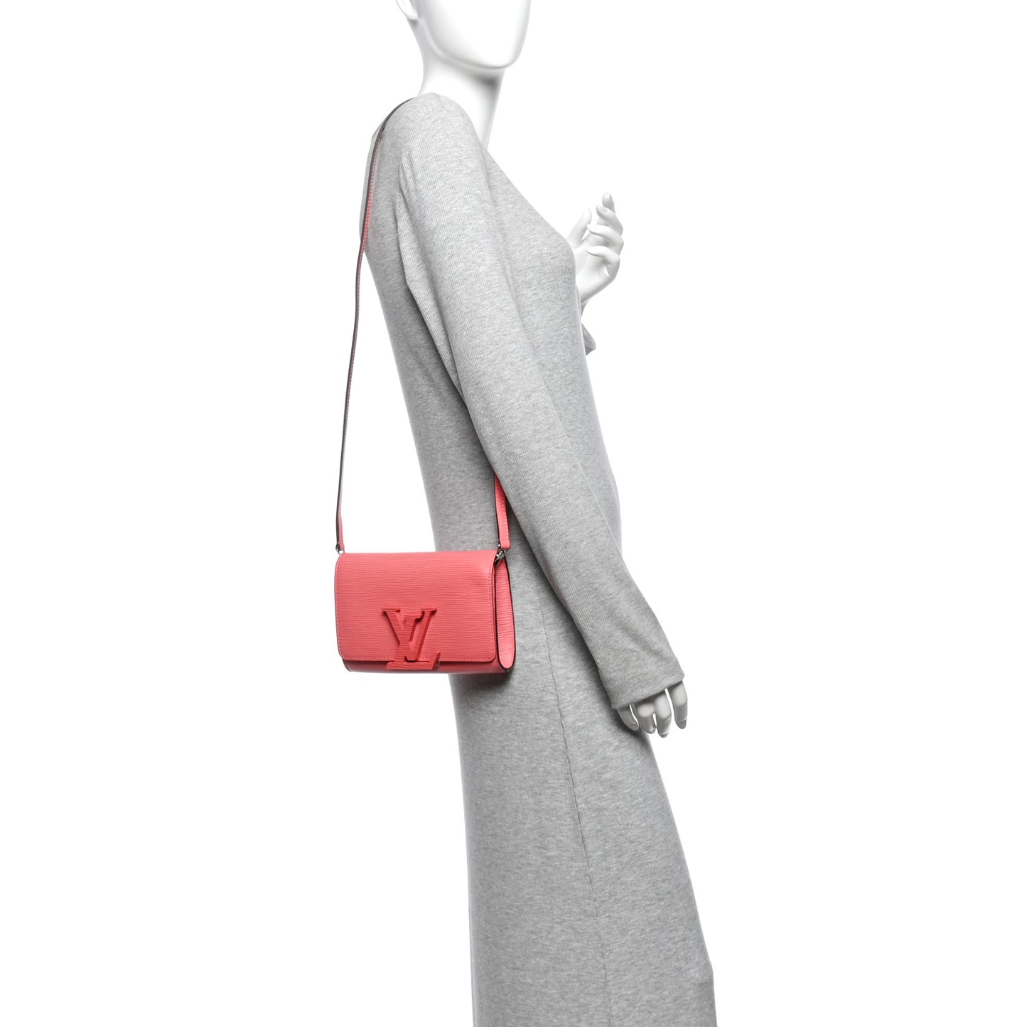 Epi Louise Strap PM Corail