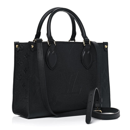 Louis Vuitton Empreinte Monogram Giant Onthego PM Black 2 of 5