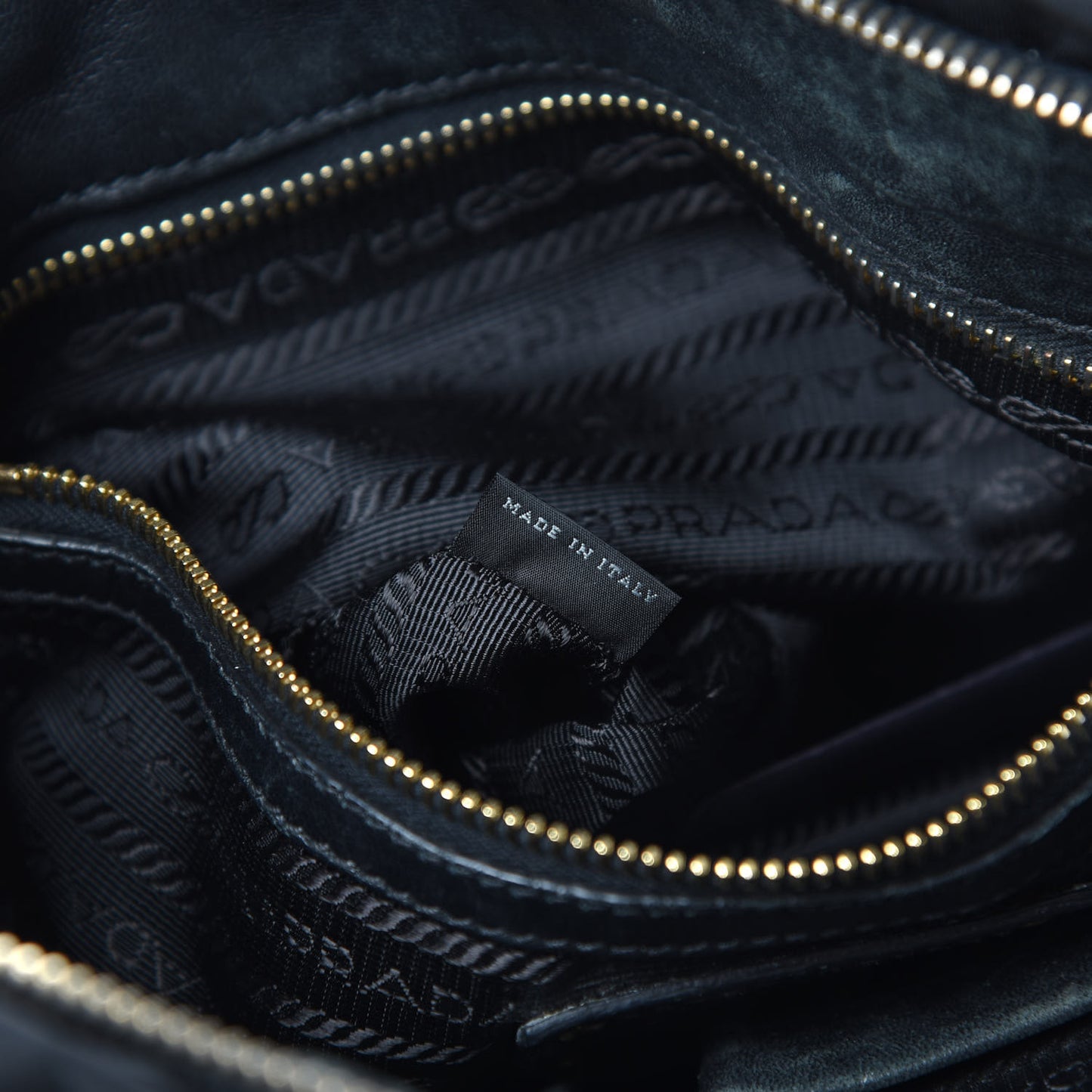 Tessuto Nylon Gaufre Tote Black