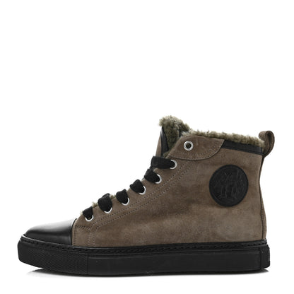 Hermes Woolskin Womens Climb Sneakers 36.5 Black 1 of 8