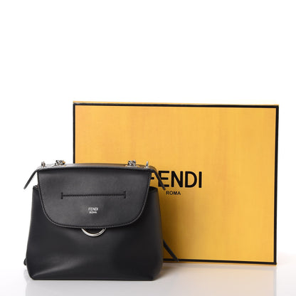 Fendi Vitello Century Opaco Mini Back to School Backpack Black 10 of 10