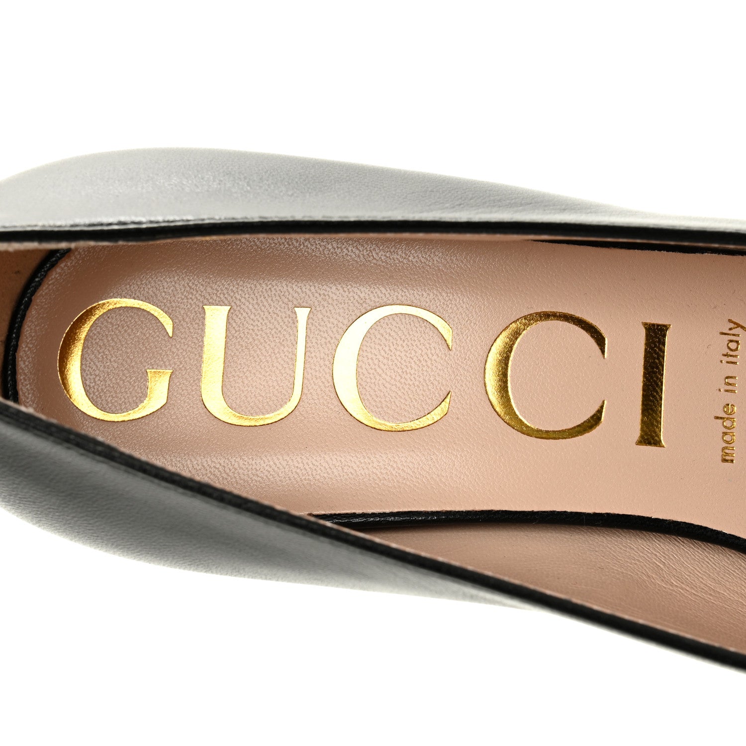 Gucci Malaga Kid Horsebit 75mm Pumps 39 Black 8 of 10