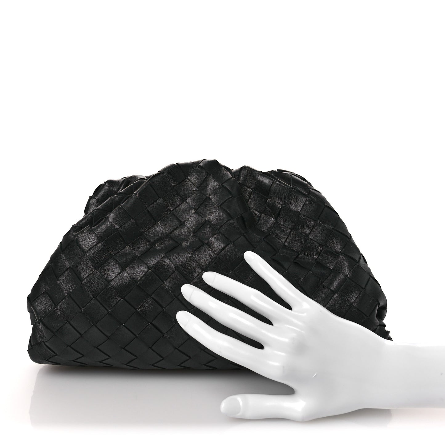 Nappa Intrecciato Teen Pouch Black