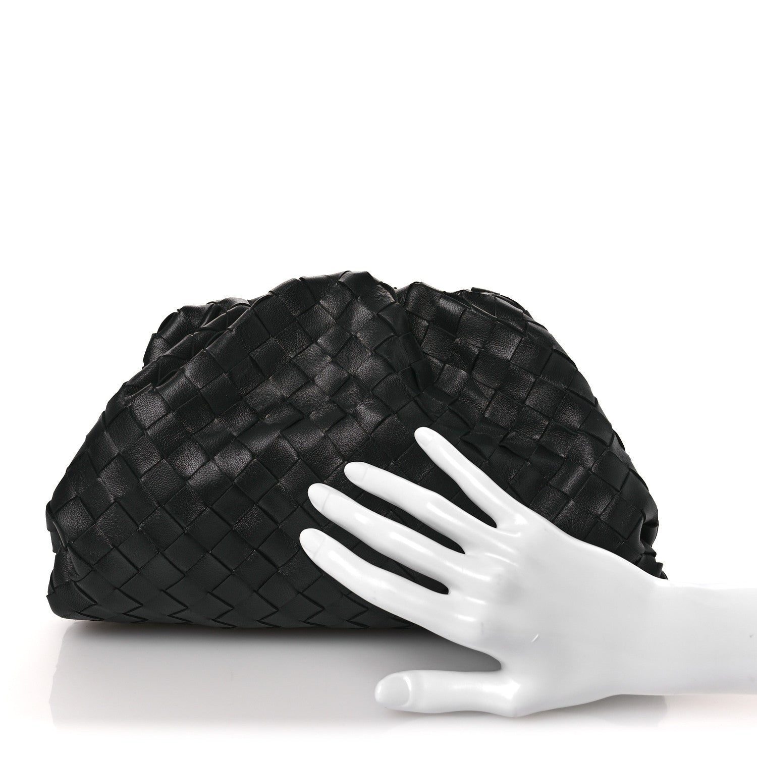 Bottega Veneta Nappa Intrecciato Teen Pouch Black 3 of 11