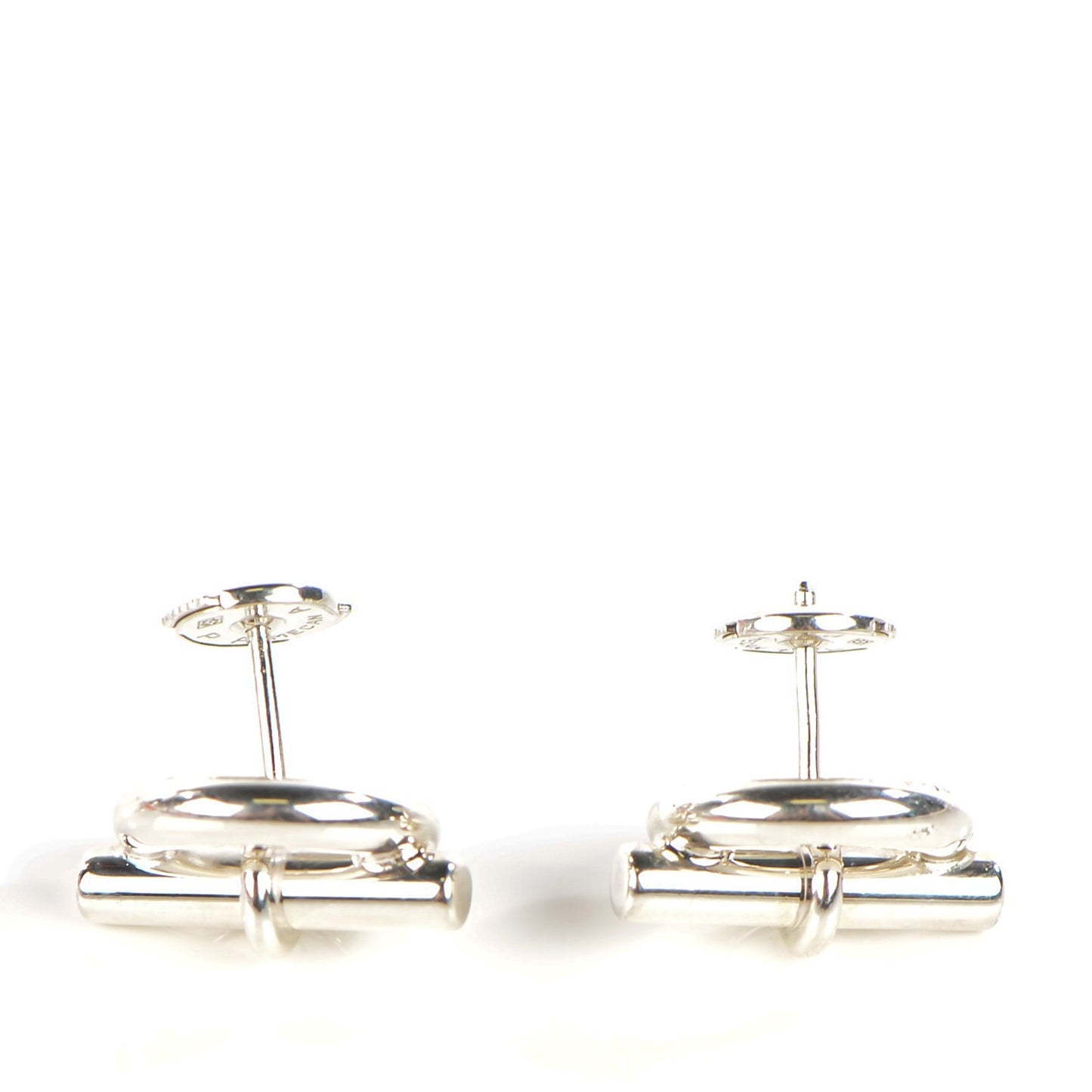 Sterling Silver Mini Chaine D'Ancre Earrings