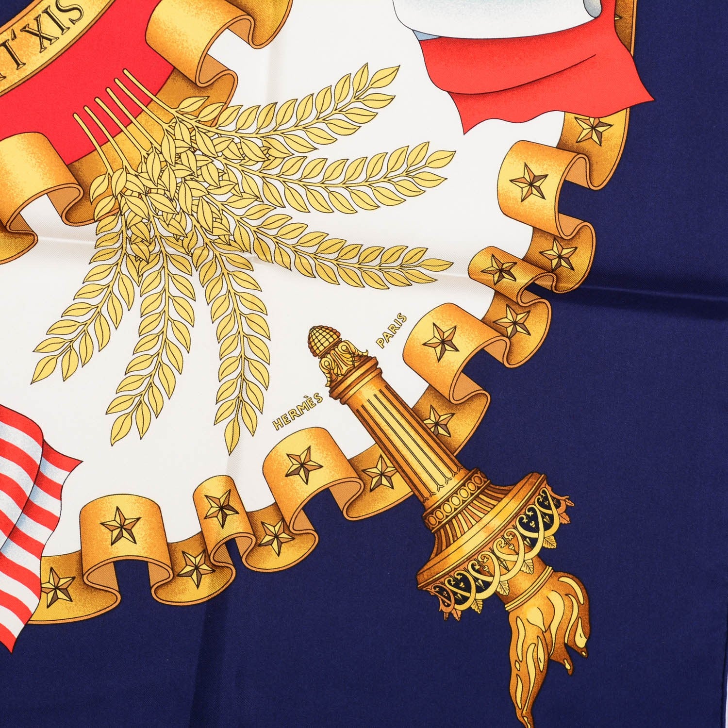 Hermes Silk Liberty Scarf 90 3 of 4