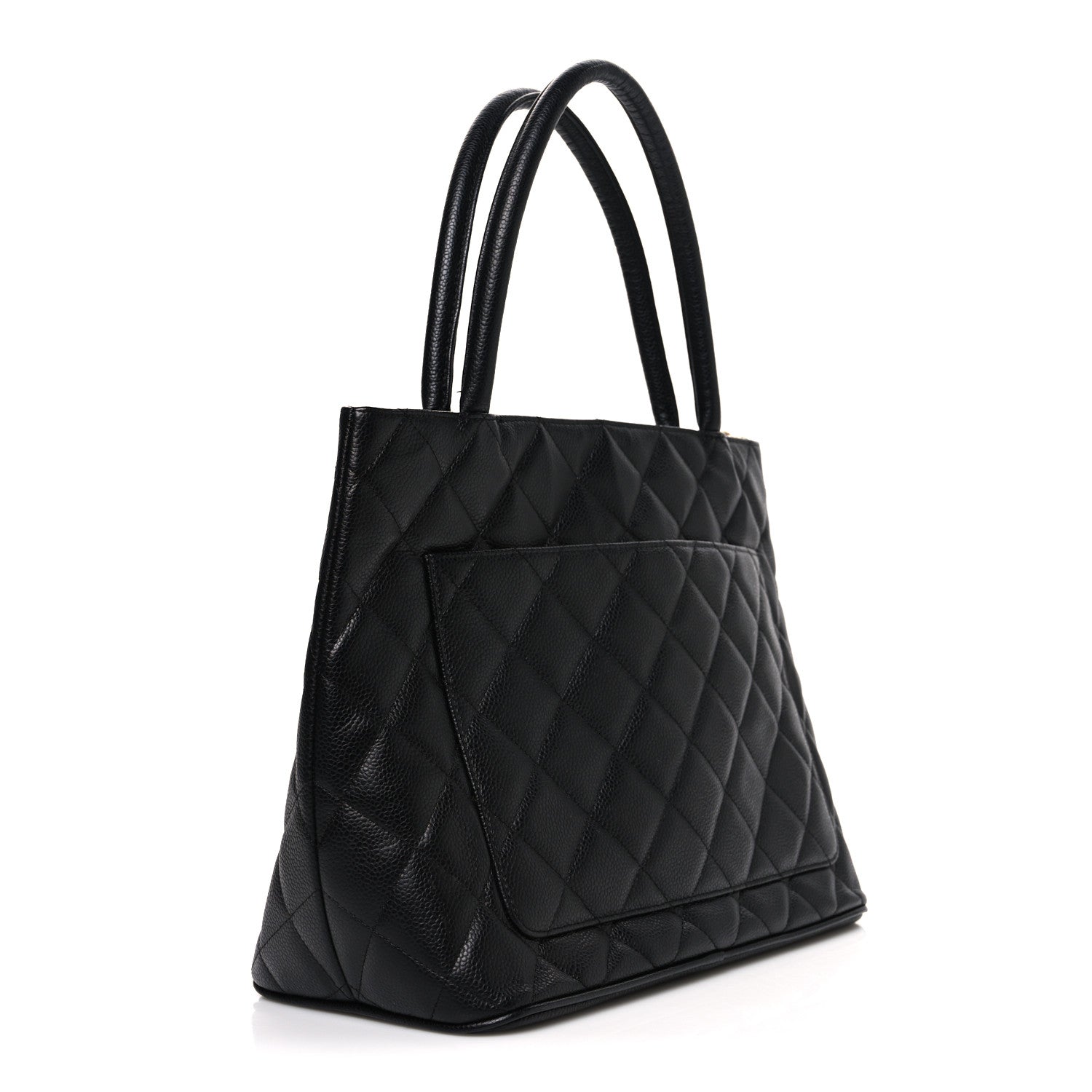 Chanel Caviar Quilted Medallion Tote Black 2 of 9