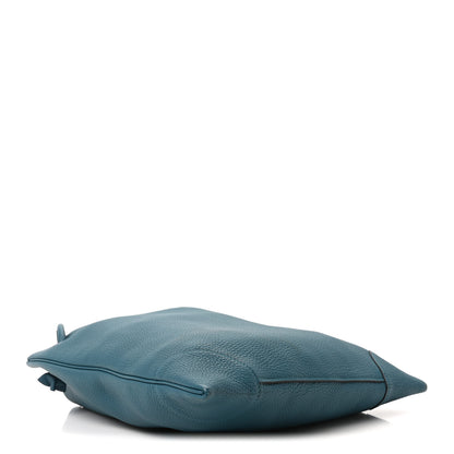 Hermes Taurillon Clemence Silkycity 33 Vert Bosphore 4 of 9