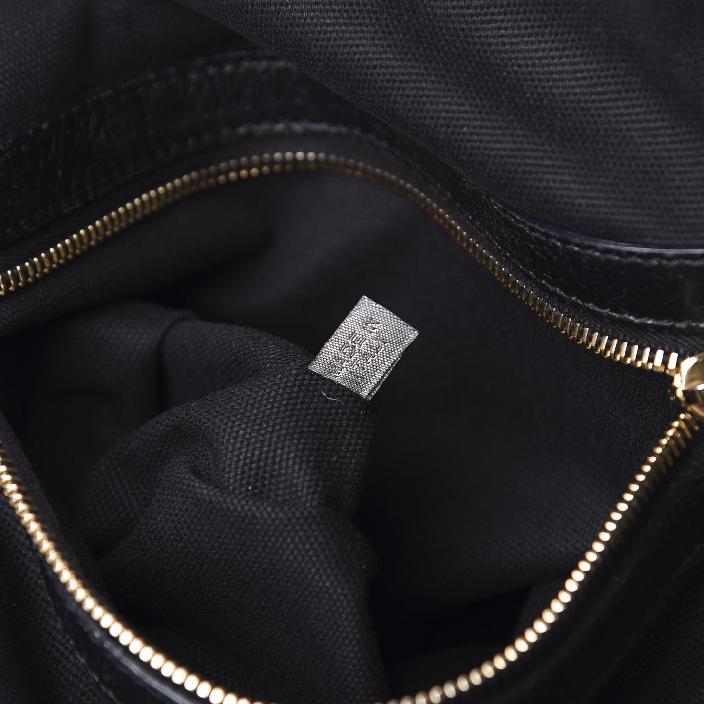 Lacquered Goatskin Quilted Karlie Satchel Black