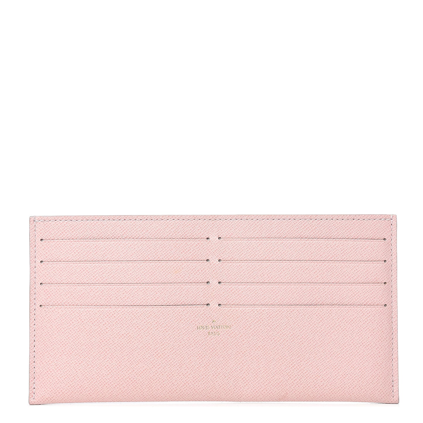 Calfskin Felicie Card Holder Insert Rose Ballerine