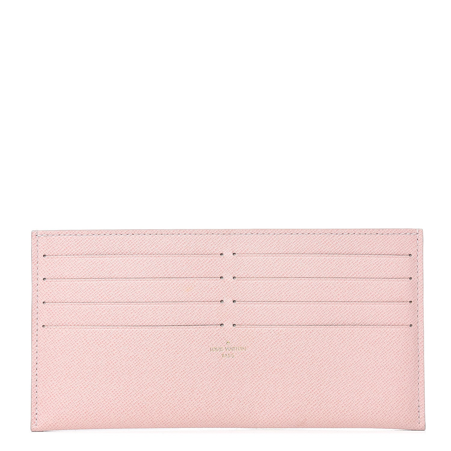 Louis Vuitton Calfskin Felicie Card Holder Insert Rose Ballerine 1 of 5