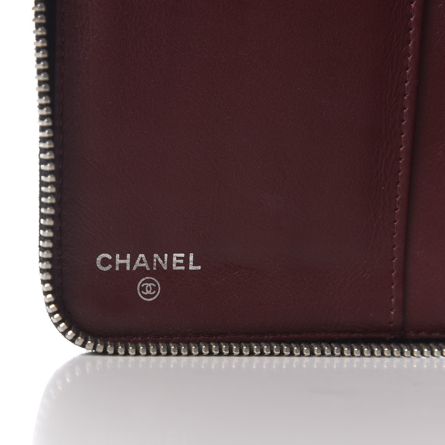 Chanel Caviar Quilted Large Zip Around Organizer Wallet Black 5 of 8