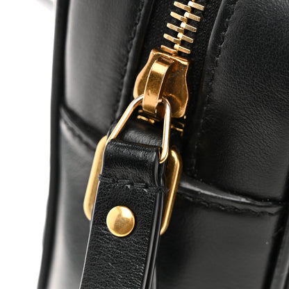 Saint Laurent Calfskin Matelasse Monogram Lou Camera Bag Black 12 of 12