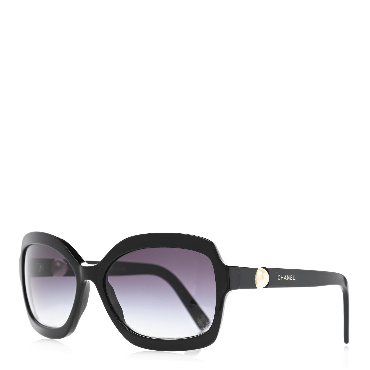 Chanel Pearl Sunglasses 5132-H Black 1 of 7