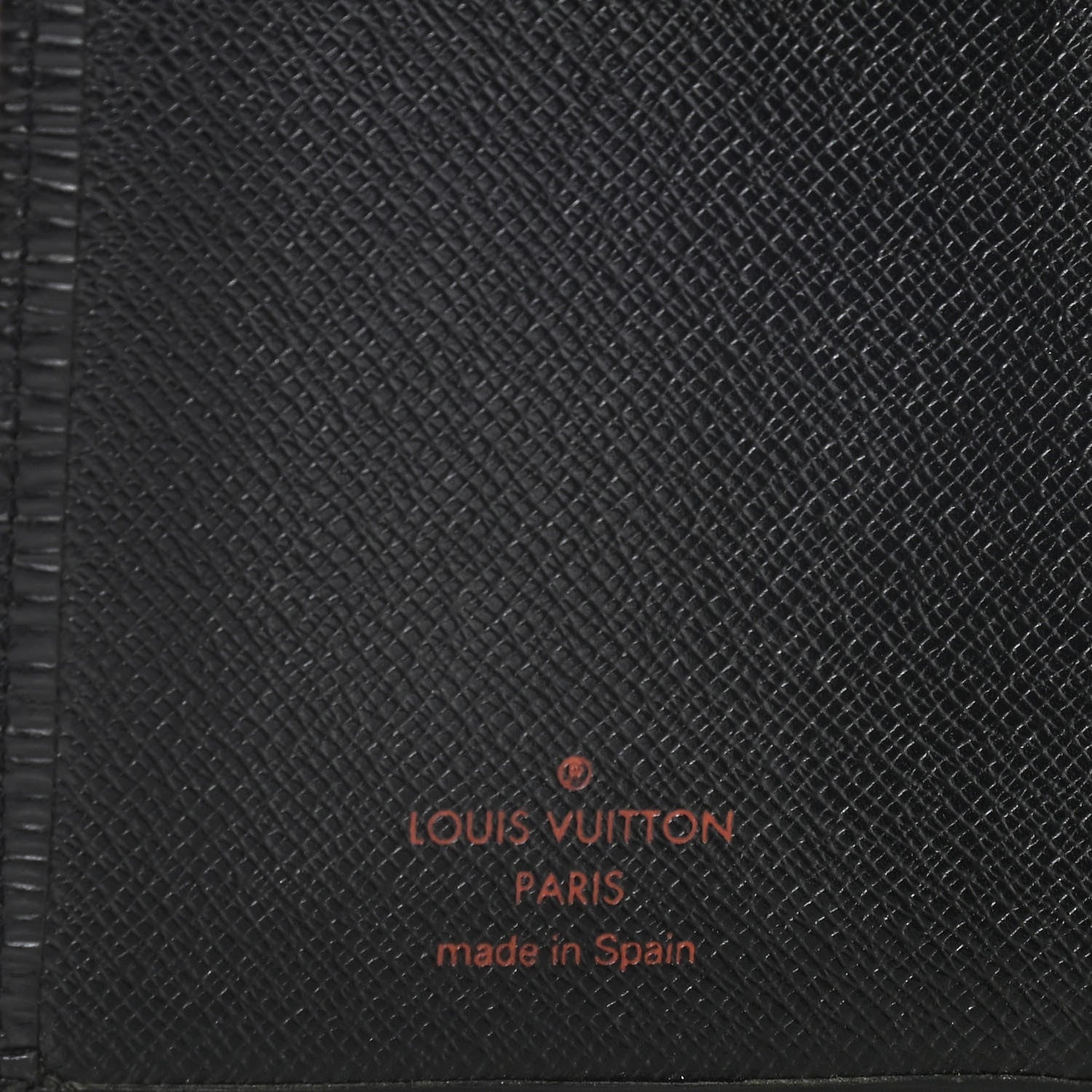 Louis Vuitton Epi Pocket Agenda Cover Black 7 of 8