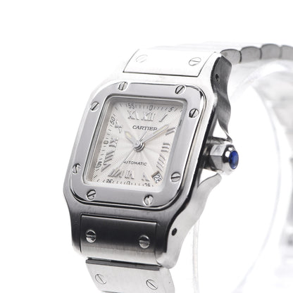 Cartier Stainless Steel 24mm Santos de Cartier Galbee Automatic Watch 6 of 7