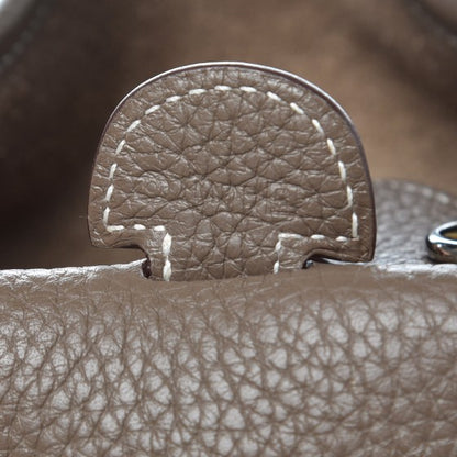 Hermes Taurillon Clemence Evelyne III PM Etoupe 6 of 10