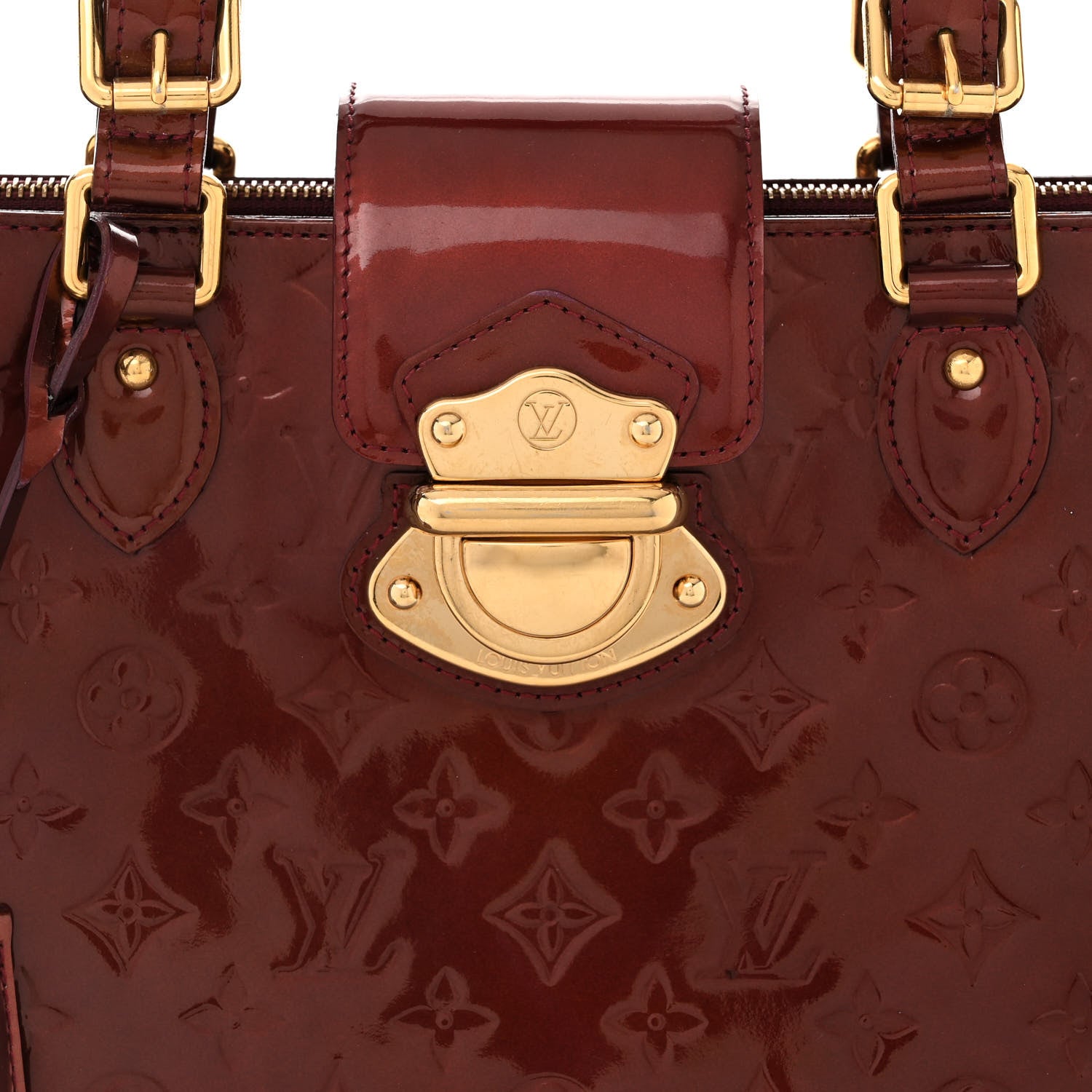 Louis Vuitton Vernis Melrose Avenue Amarante 7 of 12