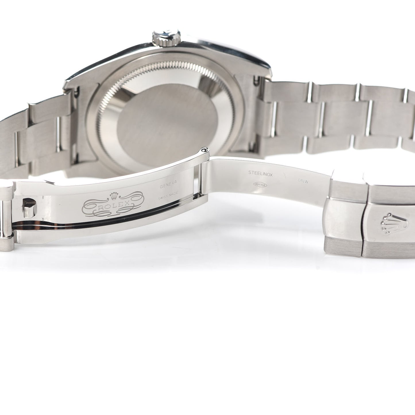 Stainless Steel 36mm Oyster Perpetual Datejust Watch Silver Roman 116200