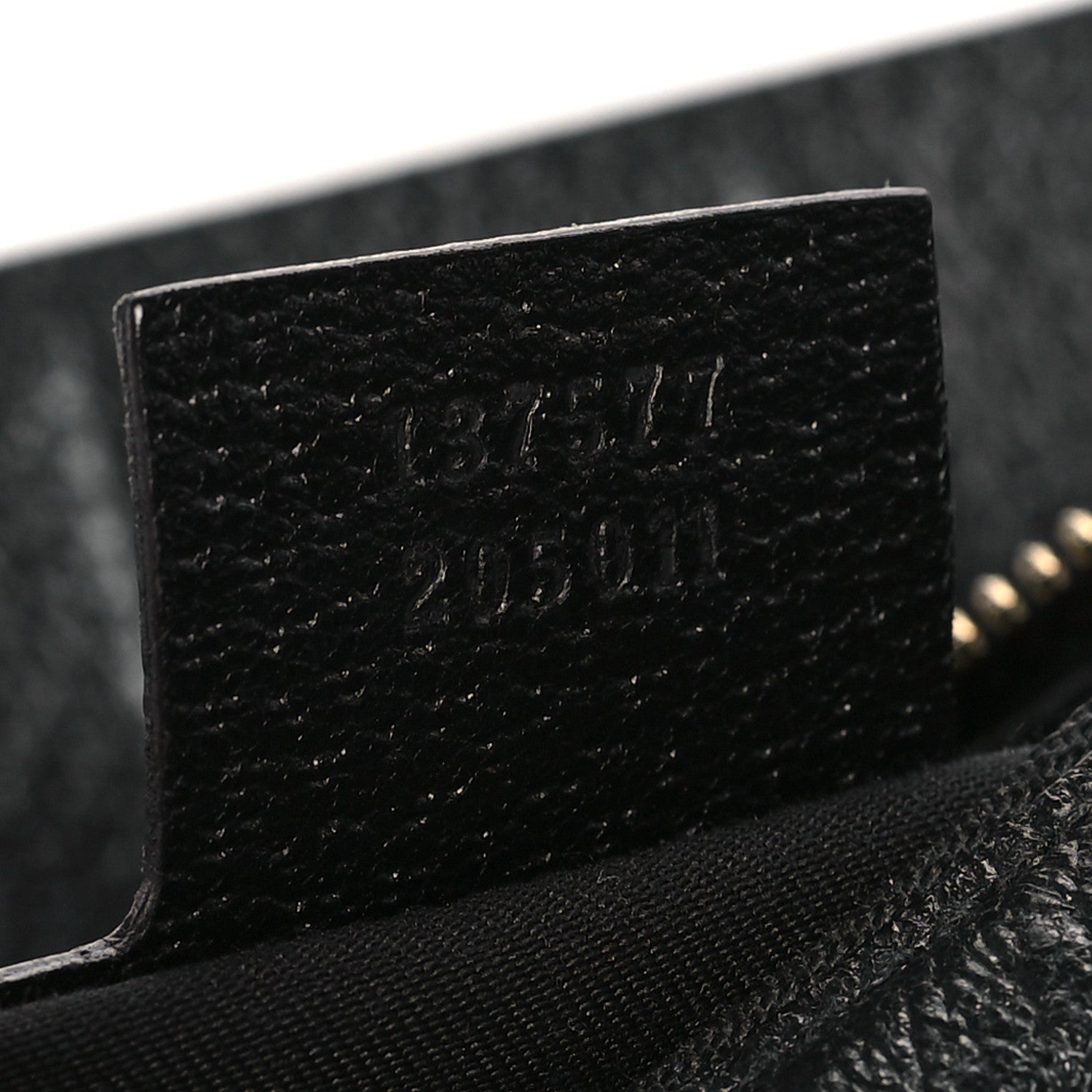 Gucci Monogram Half Moon Bamboo Ring Hobo Black 6 of 8