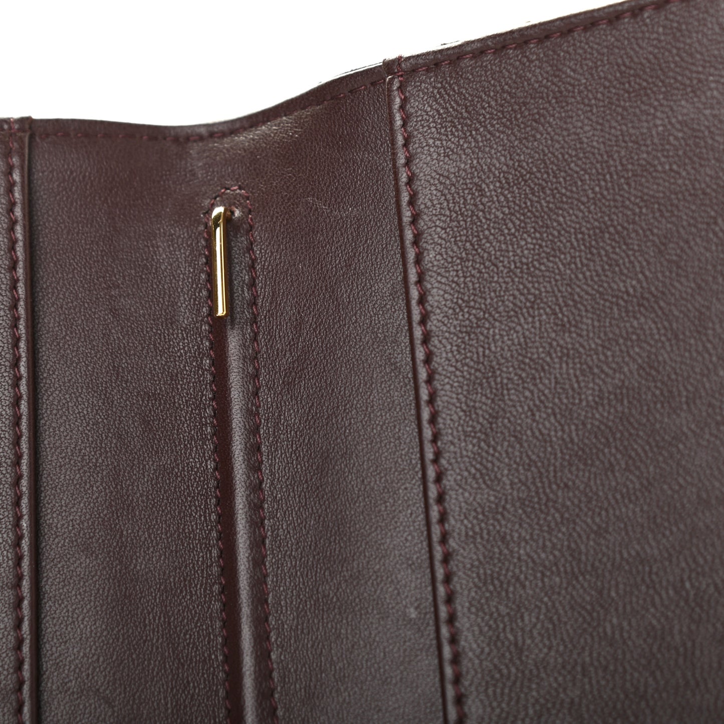 Lambskin Quilted Small Agenda Cover Black