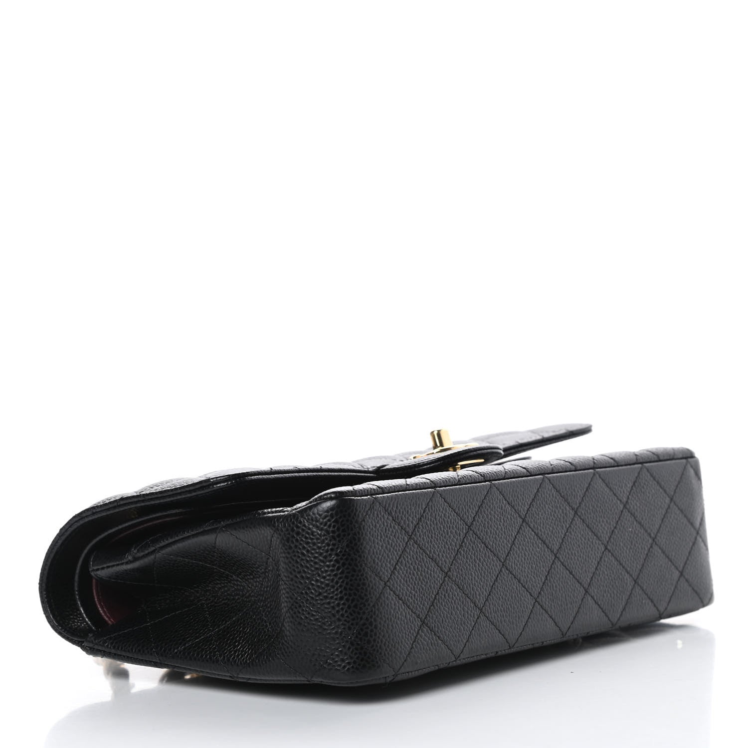 Chanel Caviar Quilted Medium Double Flap Black 4 of 10