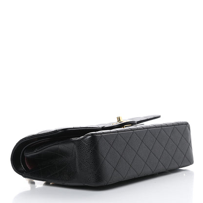 Chanel Caviar Quilted Medium Double Flap Black 4 of 10