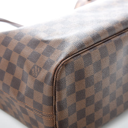 Louis Vuitton Damier Ebene Neo Neverfull MM Rose Ballerine 12 of 16