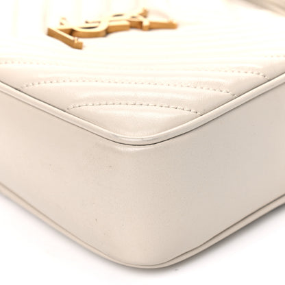 Saint Laurent Calfskin Matelasse Monogram Lou Camera Bag Crema Soft 7 of 10