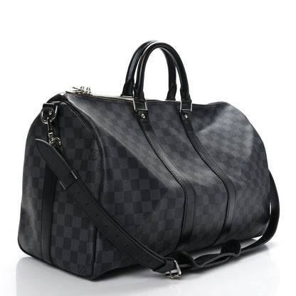 Louis Vuitton Damier Graphite Keepall Bandouliere 45 3 of 11