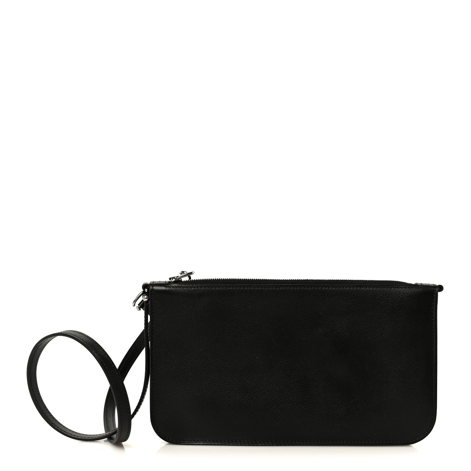 Hermes Evergrain Chaine d'Ancre Zipengo Pochette To Go Black 1 of 7