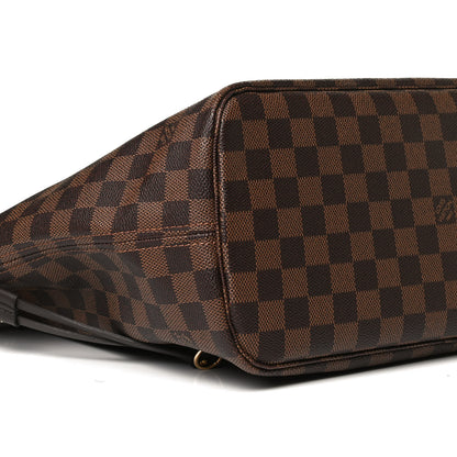 Louis Vuitton Damier Ebene Neo Neverfull MM Rose Ballerine 11 of 14