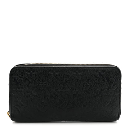 Louis Vuitton Empreinte Zippy Wallet Black 1 of 7