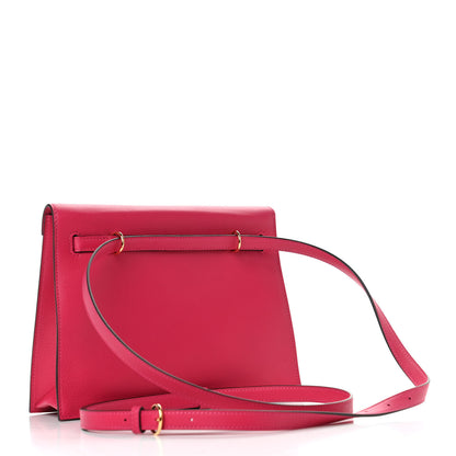 Hermes Evercolor Kelly Danse II Belt Bag Framboise 2 of 4