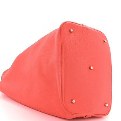 Hermes Taurillon Clemence Picotin Lock TGM Rose Jaipur 9 of 12