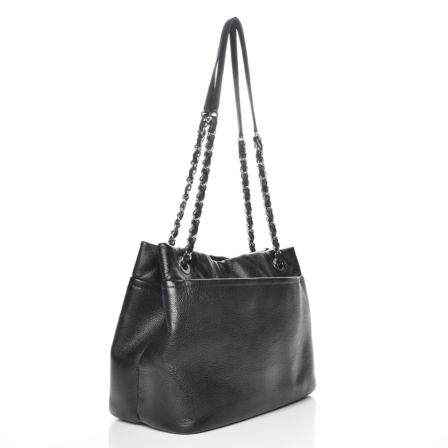 Chanel Caviar Timeless CC Soft Tote Black 3 of 10