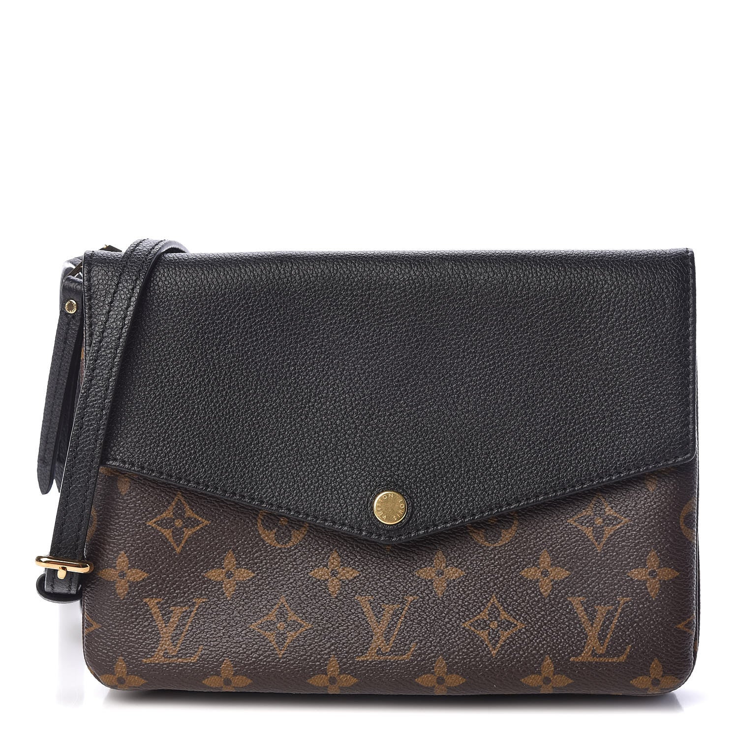 Louis Vuitton Monogram Twice Pochette Black 1 of 11